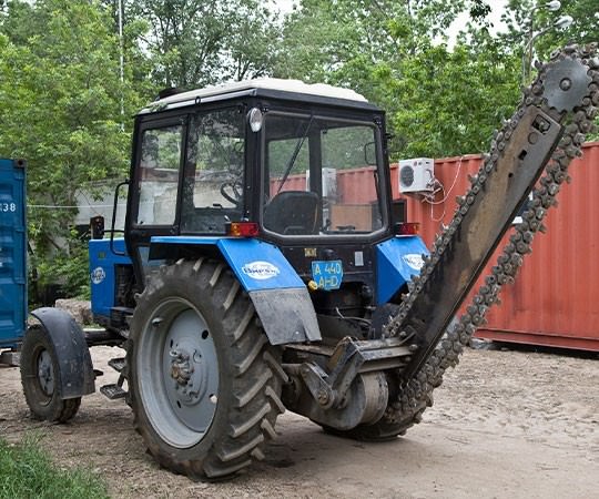 Траншеекопатель в аренду в Лисках и  Воронежской области